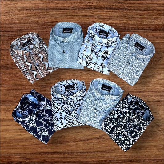 Combo of 4 Printed Shirts Rs. 999 Only